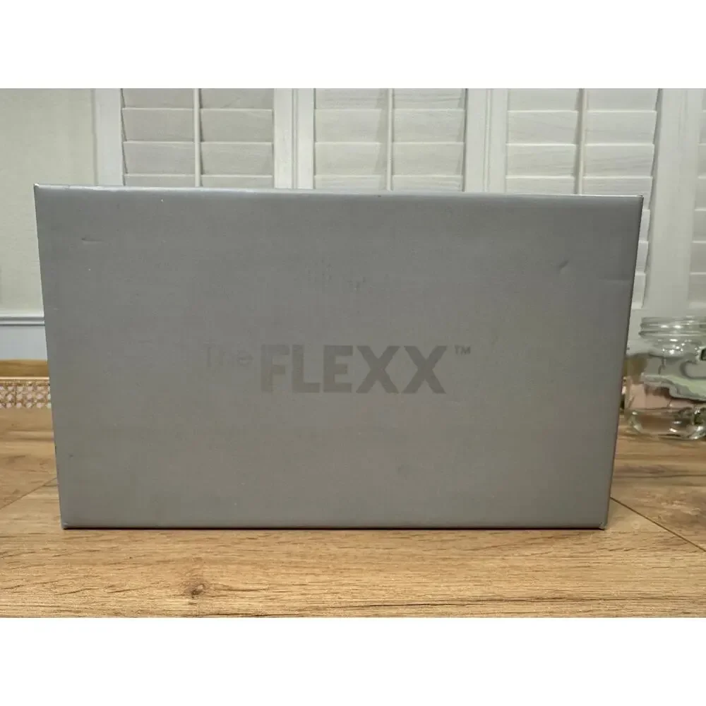Flexx Sneak Easy Sneaker Kino Leather White Beige Size 7.5 NIB Slip On Style - Picture 15 of 15